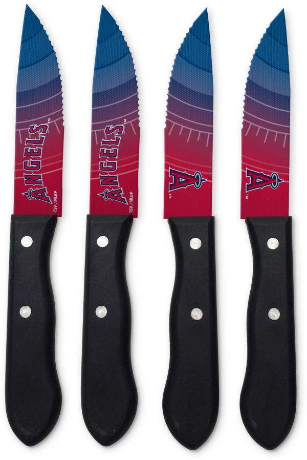 Sports Vault Los Angeles Angels Steak Knives