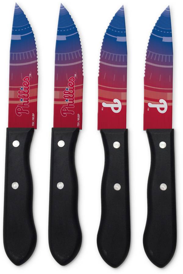 Sports Vault Philadelphia Phillies Steak Knives