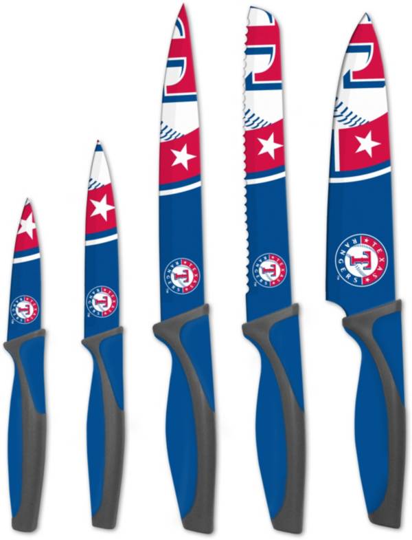 Sports Vault Texas Rangers Kitchen Knives