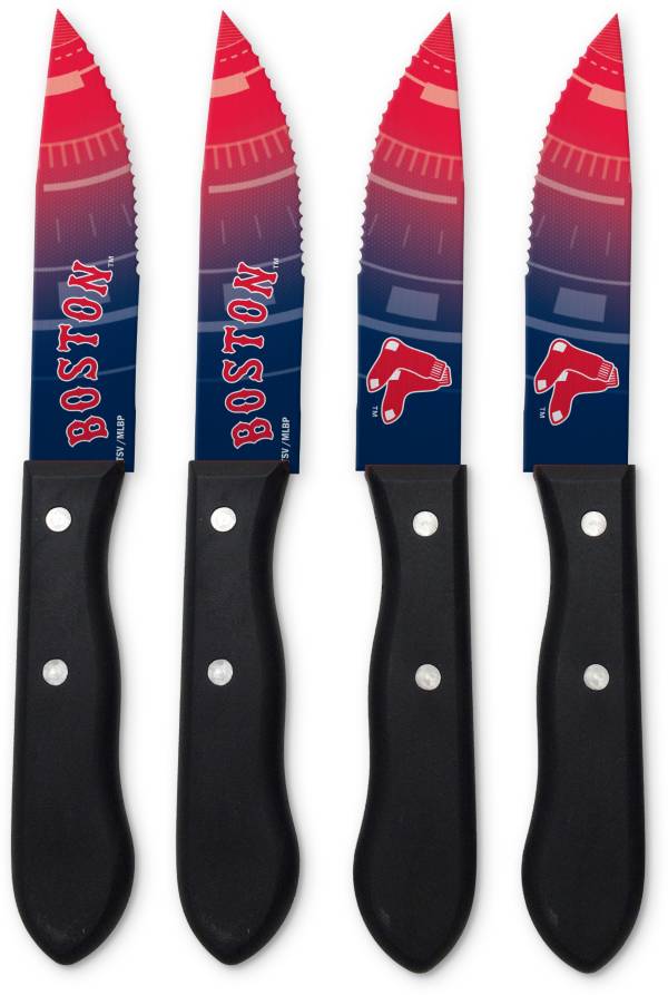 Sports Vault Boston Red Sox Steak Knives