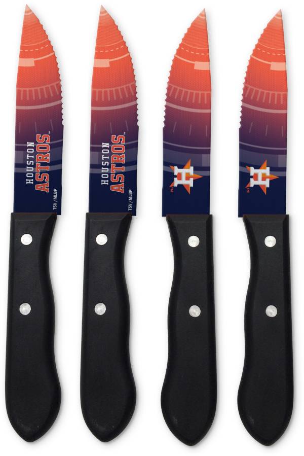 Sports Vault Houston Astros Steak Knives