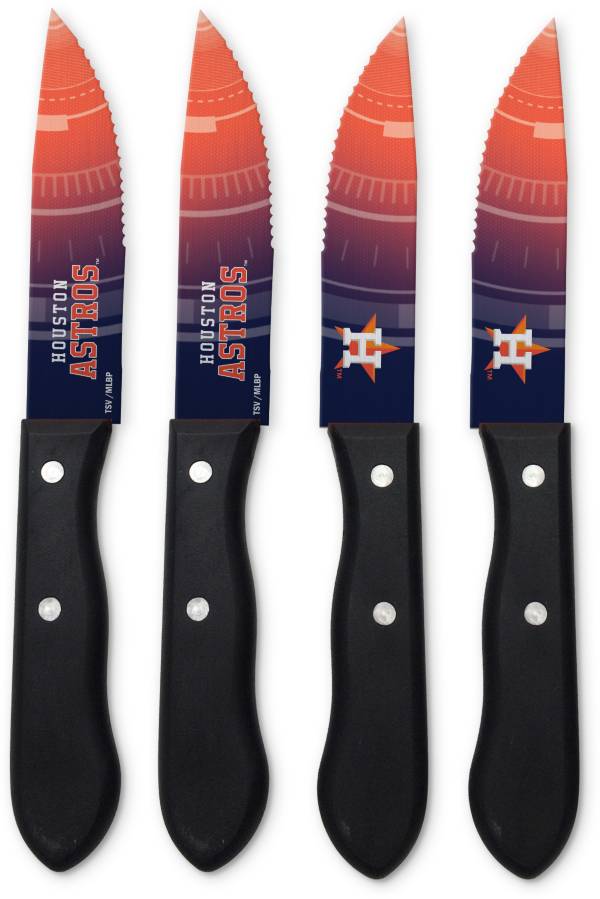 Sports Vault Houston Astros Steak Knives