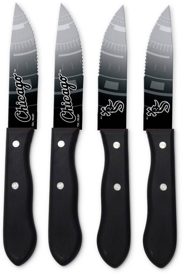 Sports Vault Chicago White Sox Steak Knives