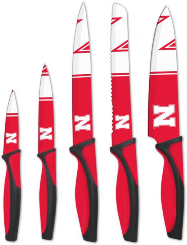 Sports Vault Nebraska Cornhuskers Kitchen Knives