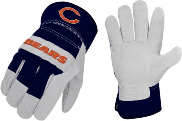 Sports Vault Chicago Bears Work Gloves