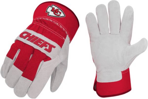 Sports Vault Kansas City Chiefs Work Gloves