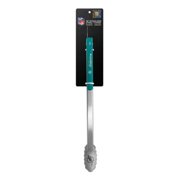 Sports Vault Miami Dolphins BBQ Kitchen Tongs product image