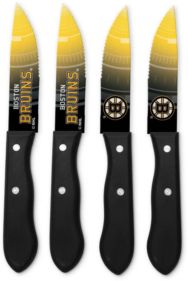 Sports Vault Boston Bruins Steak Knives product image