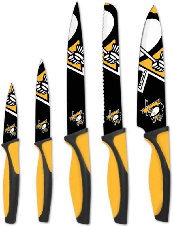 Sports Vault Pittsburgh Penguins Kitchen Knives