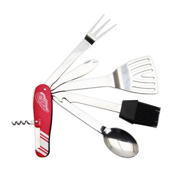 Sports Vault Detroit Redwings BBQ Multi-Tool