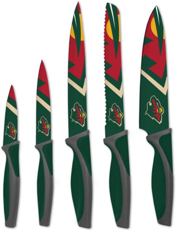 Sports Vault Minnesota Wild Kitchen Knives