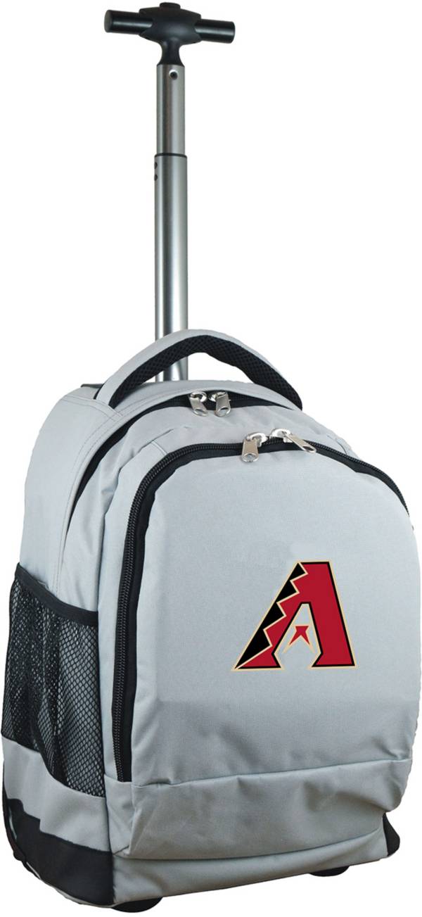 Mojo Arizona Diamondbacks Wheeled Premium Grey Backpack