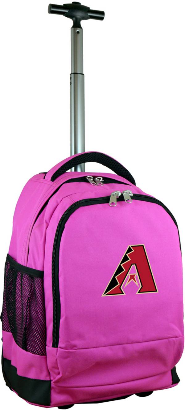 Mojo Arizona Diamondbacks Wheeled Premium Pink Backpack