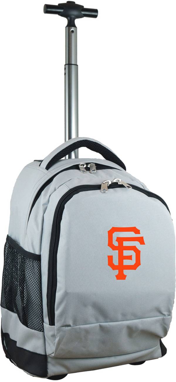 Mojo San Francisco Giants Wheeled Premium Grey Backpack