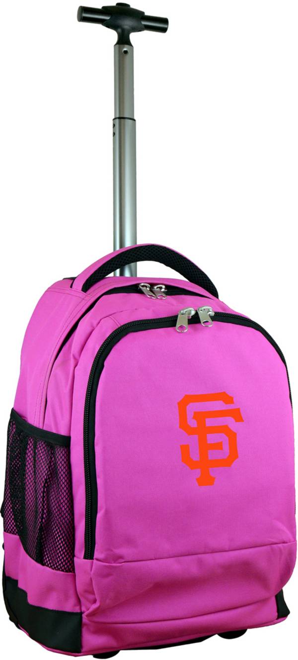 Mojo San Francisco Giants Wheeled Premium Pink Backpack