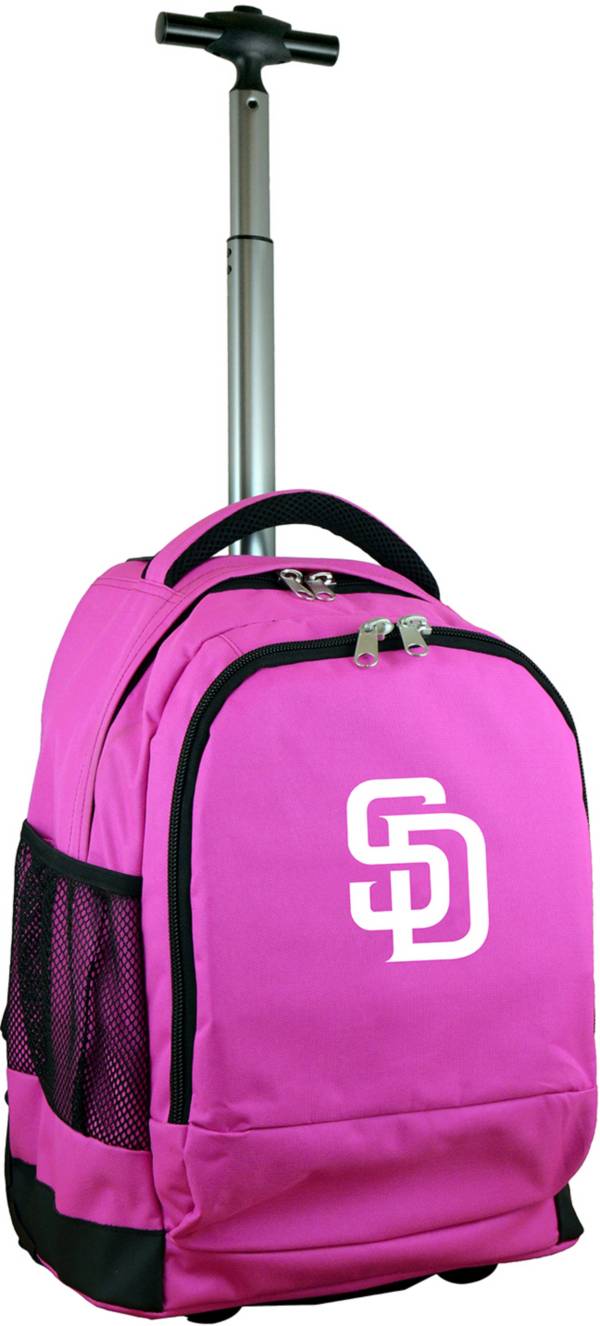 Mojo San Diego Padres Wheeled Premium Pink Backpack