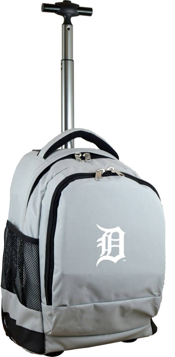 Mojo Detroit Tigers Wheeled Premium Grey Backpack