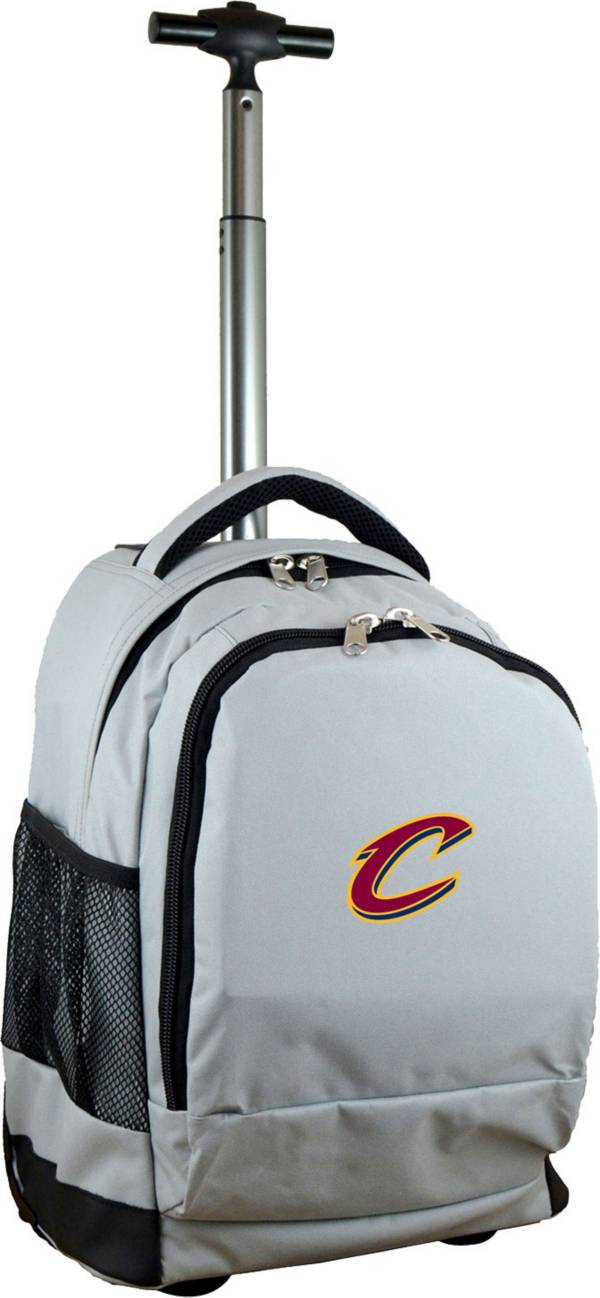 Mojo Cleveland Cavaliers Wheeled Premium Grey Backpack