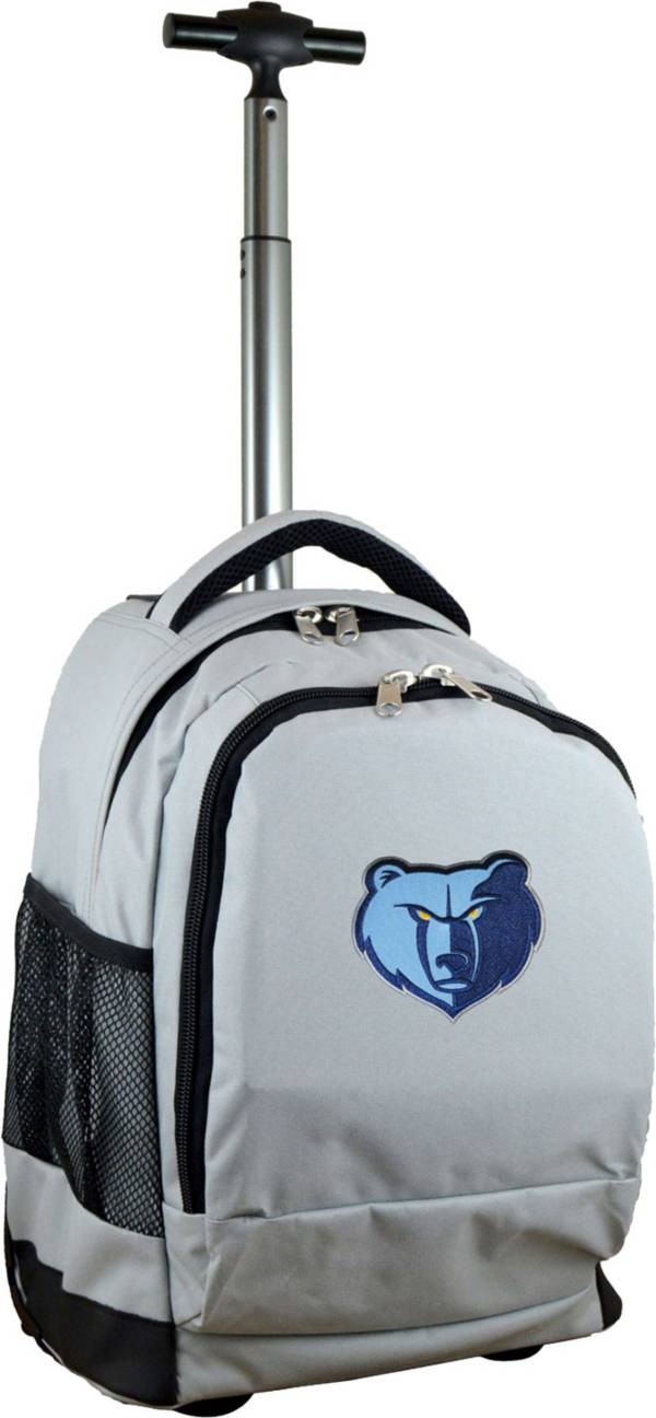 Mojo Memphis Grizzlies Wheeled Premium Grey Backpack