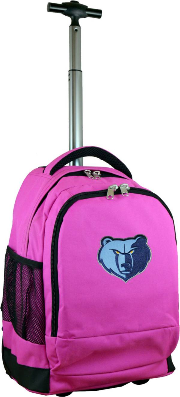 Mojo Memphis Grizzlies Wheeled Premium Pink Backpack product image