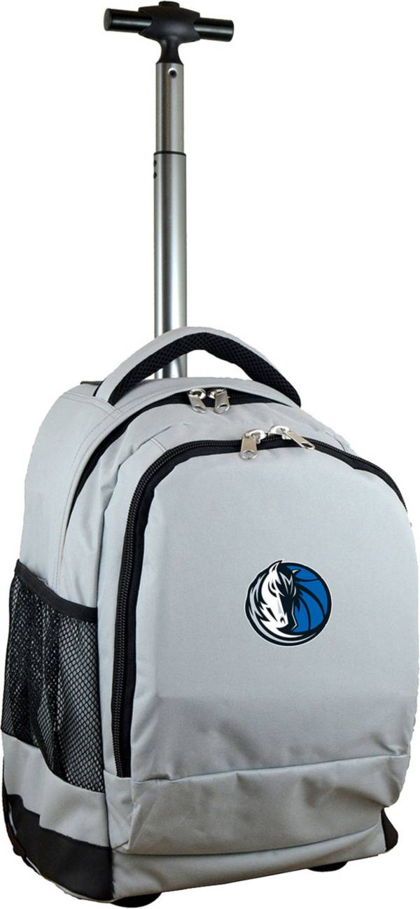 Mojo Dallas Mavericks Wheeled Premium Grey Backpack