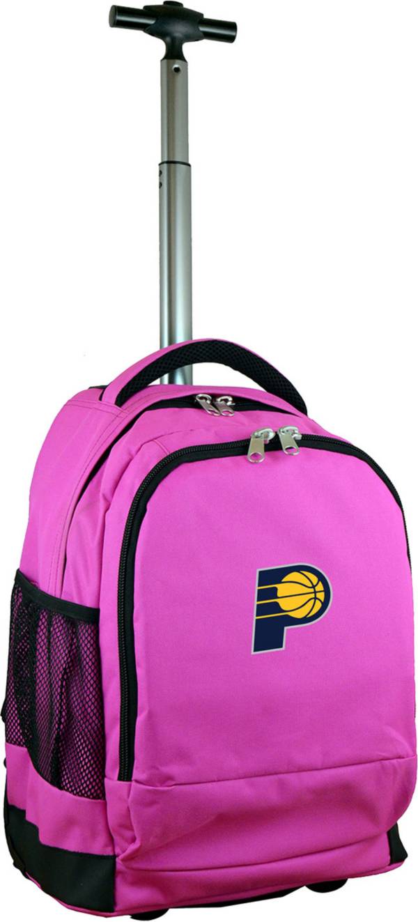 Mojo Indiana Pacers Wheeled Premium Pink Backpack