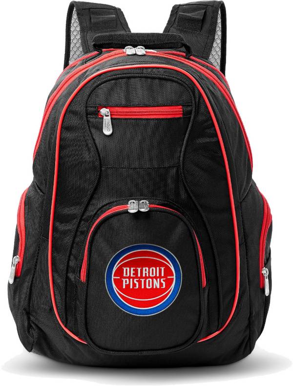 Mojo Detroit Pistons Colored Trim Laptop Backpack