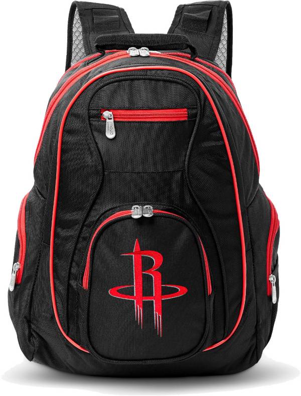 Mojo Houston Rockets Colored Trim Laptop Backpack