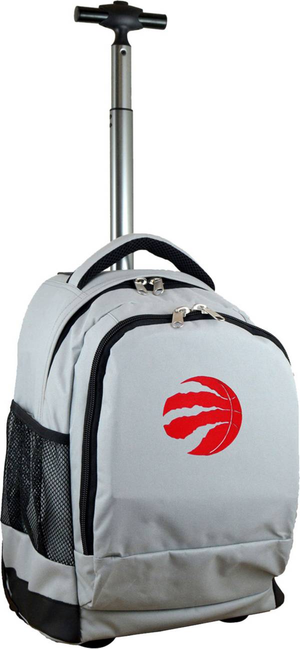 Mojo Toronto Raptors Wheeled Premium Grey Backpack