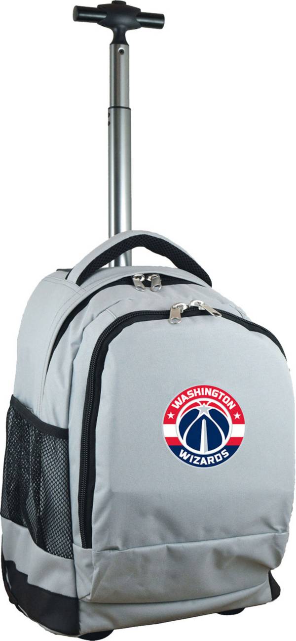 Mojo Washington Wizards Wheeled Premium Grey Backpack