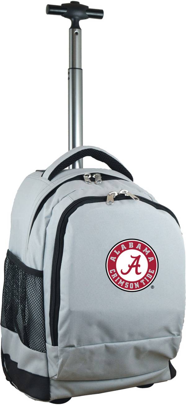 Mojo Alabama Crimson Tide Wheeled Premium Grey Backpack