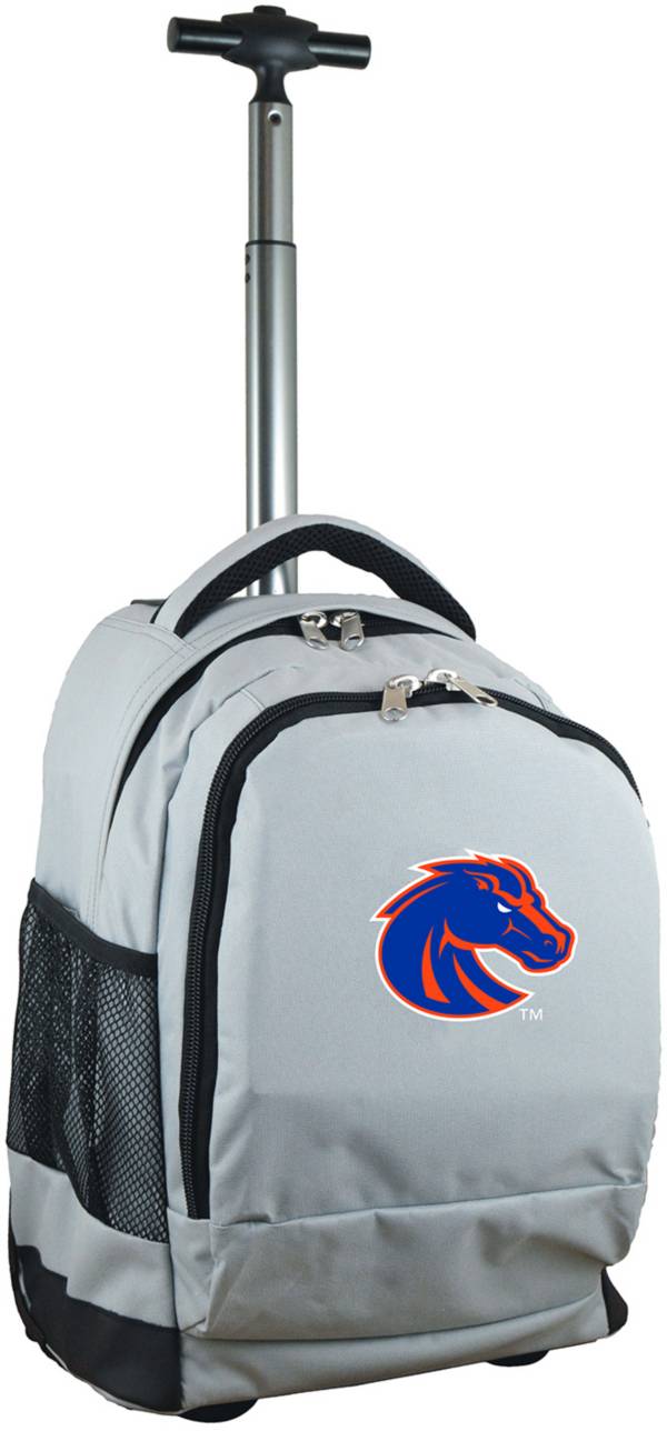 Mojo Boise State Broncos Wheeled Premium Grey Backpack