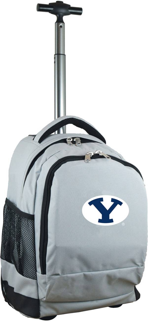 Mojo BYU Cougars Wheeled Premium Grey Backpack