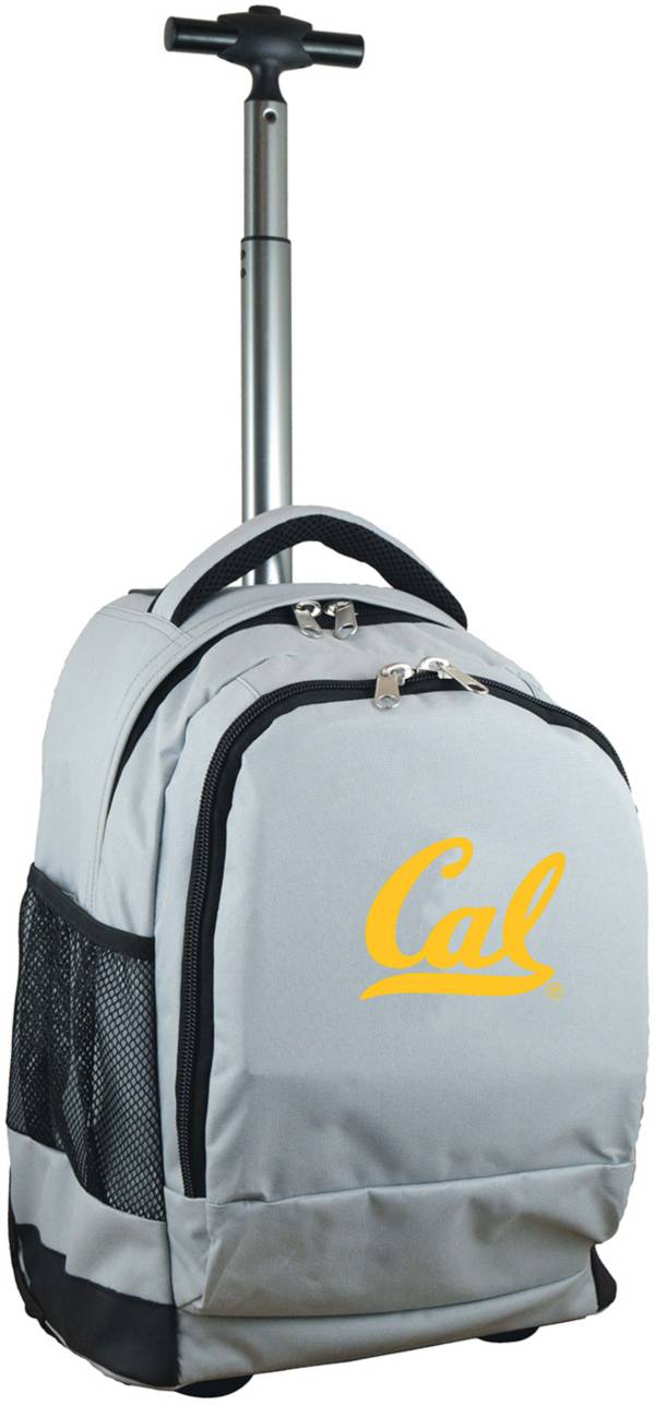 Mojo Cal Golden Bears Wheeled Premium Grey Backpack