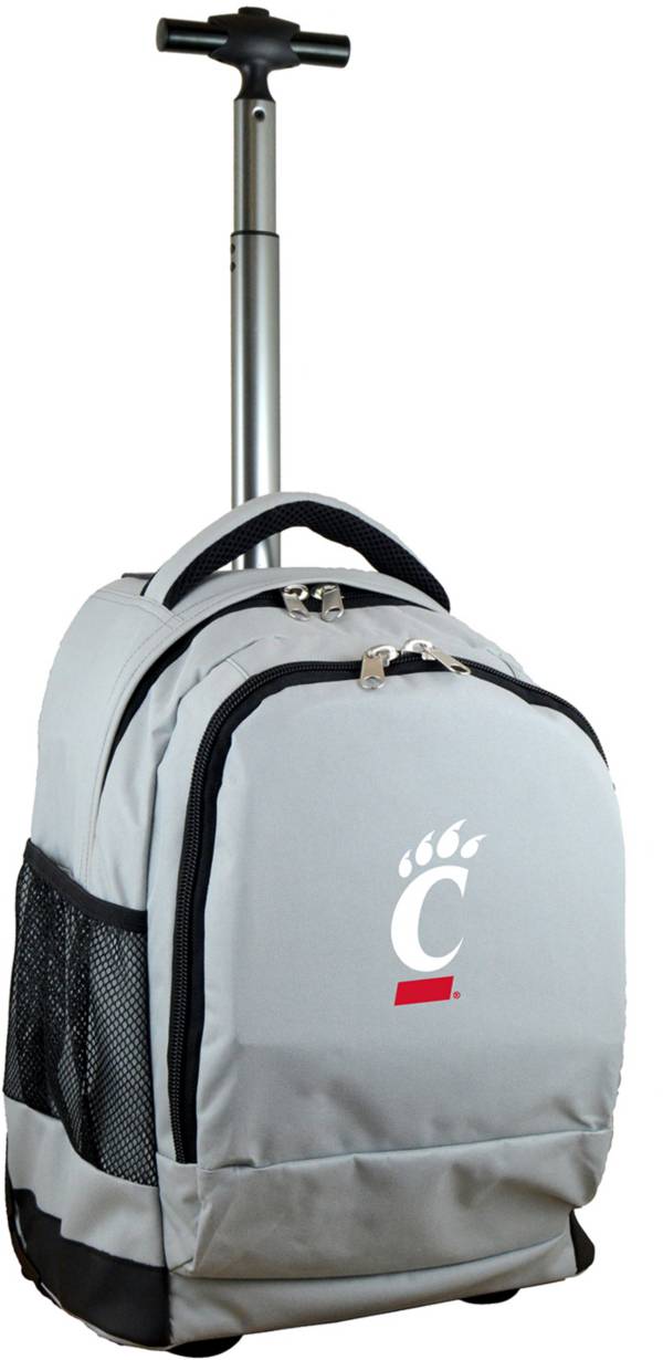 Mojo Cincinnati Bearcats Wheeled Premium Grey Backpack