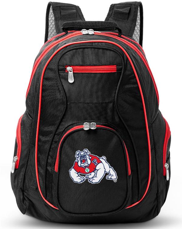 Mojo Fresno State Bulldogs Colored Trim Laptop Backpack