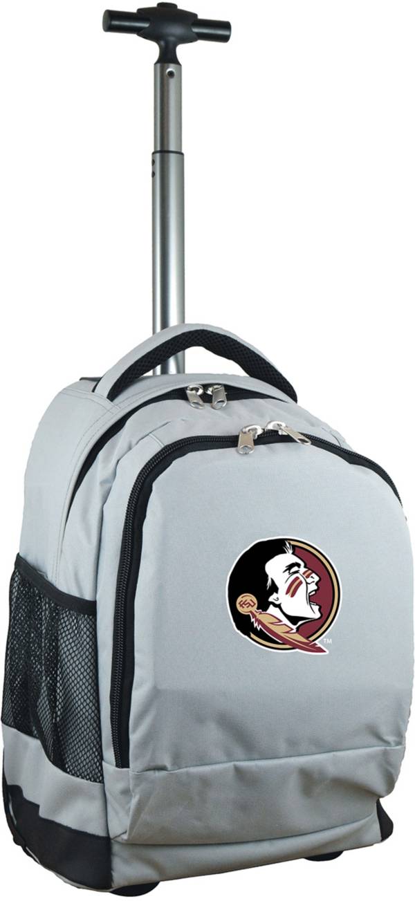 Mojo Florida State Seminoles Wheeled Premium Grey Backpack