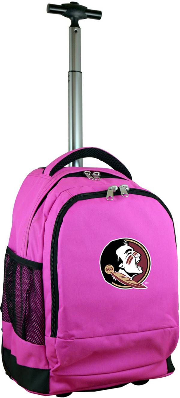 Mojo Florida State Seminoles Wheeled Premium Pink Backpack