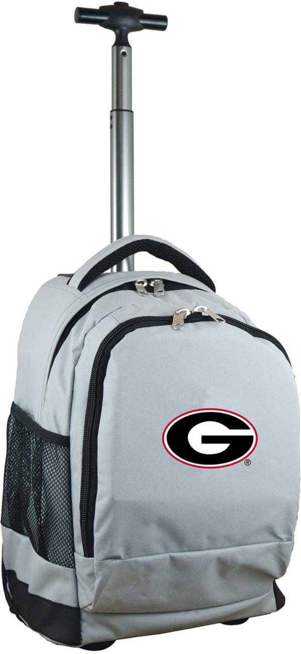 Mojo Georgia Bulldogs Wheeled Premium Grey Backpack