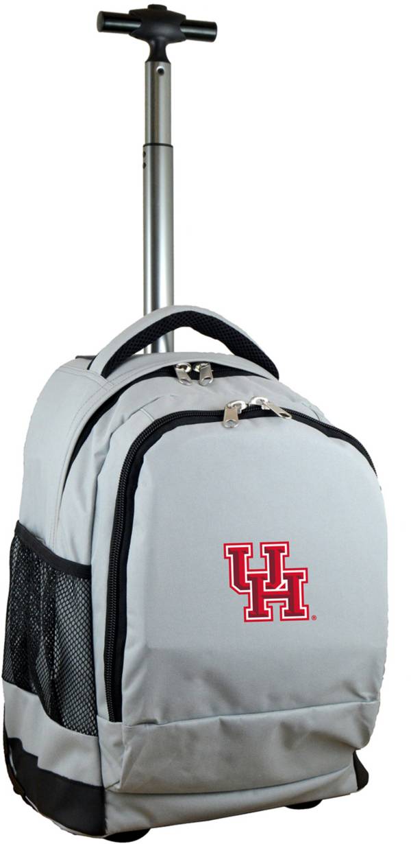 Mojo Houston Cougars Wheeled Premium Grey Backpack