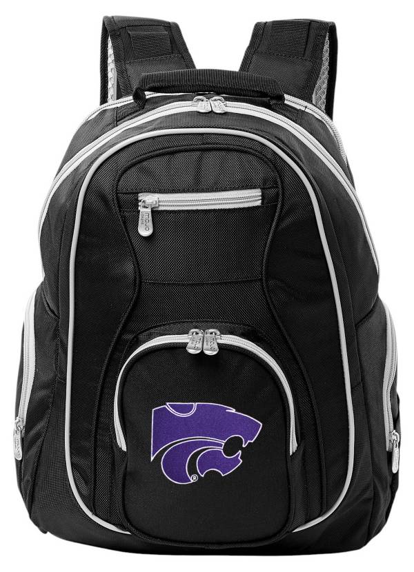 Mojo Kansas State Wildcats Colored Trim Laptop Backpack