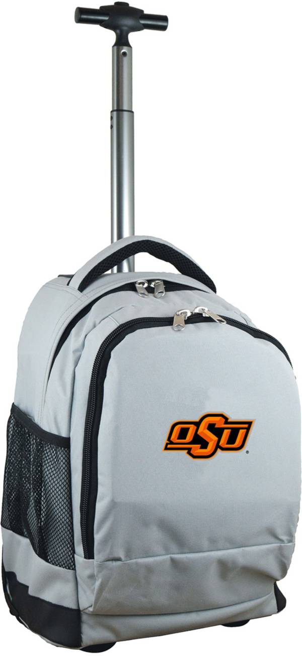 Mojo Oklahoma State Cowboys Wheeled Premium Grey Backpack