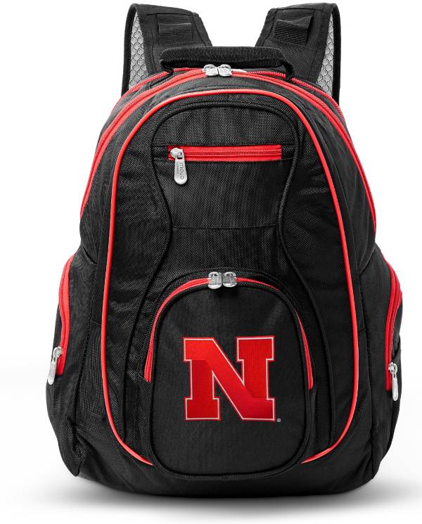 Mojo Nebraska Cornhuskers Colored Trim Laptop Backpack