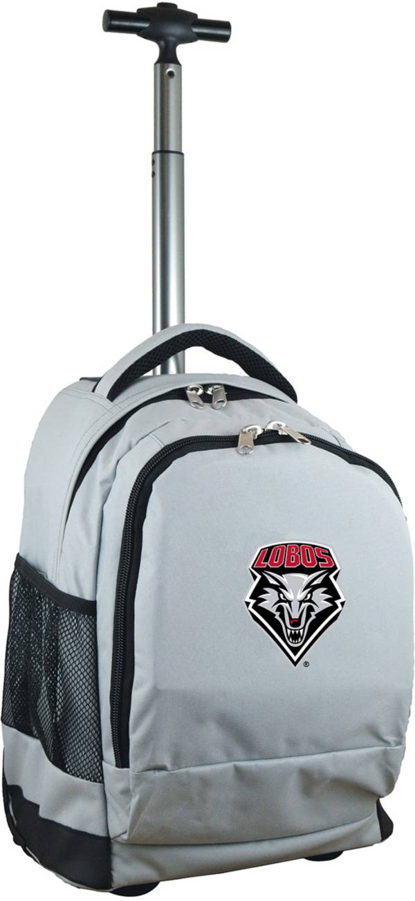 Mojo New Mexico Lobos Wheeled Premium Grey Backpack