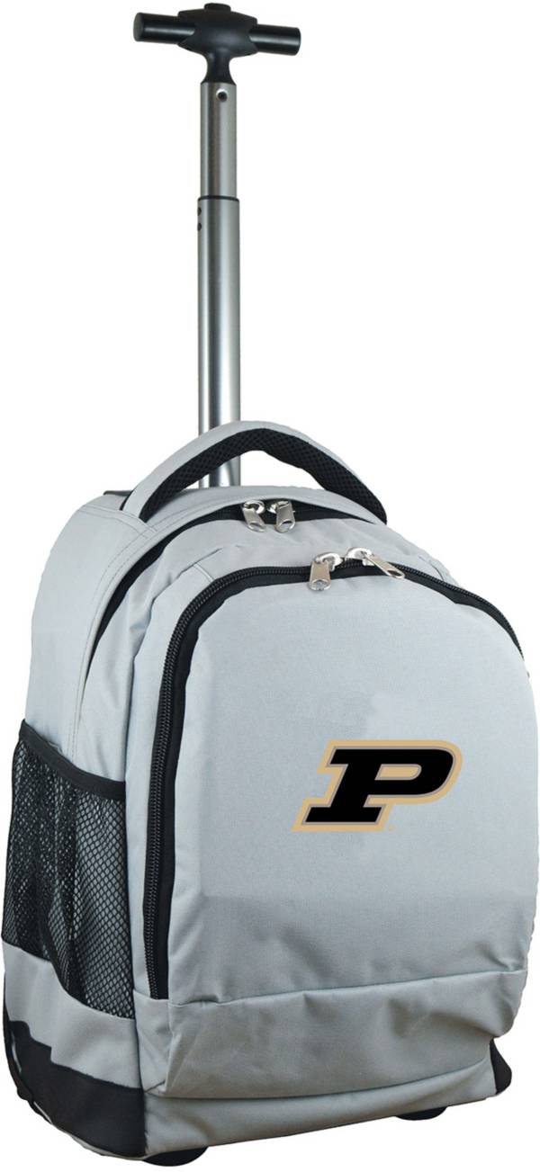 Mojo Purdue Boilermakers Wheeled Premium Grey Backpack