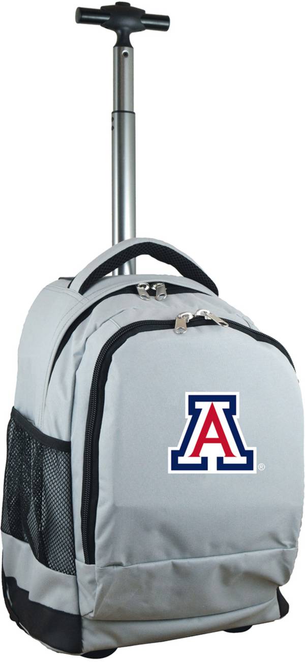 Mojo Arizona Wildcats Wheeled Premium Grey Backpack