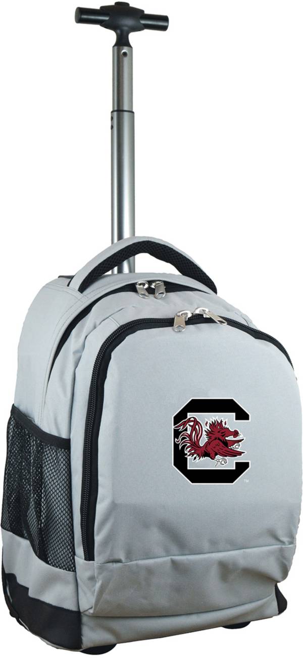 Mojo South Carolina Gamecocks Wheeled Premium Grey Backpack