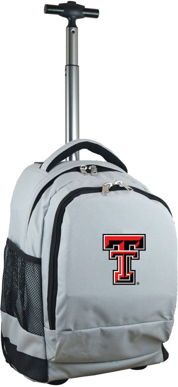 Mojo Texas Tech Red Raiders Wheeled Premium Grey Backpack