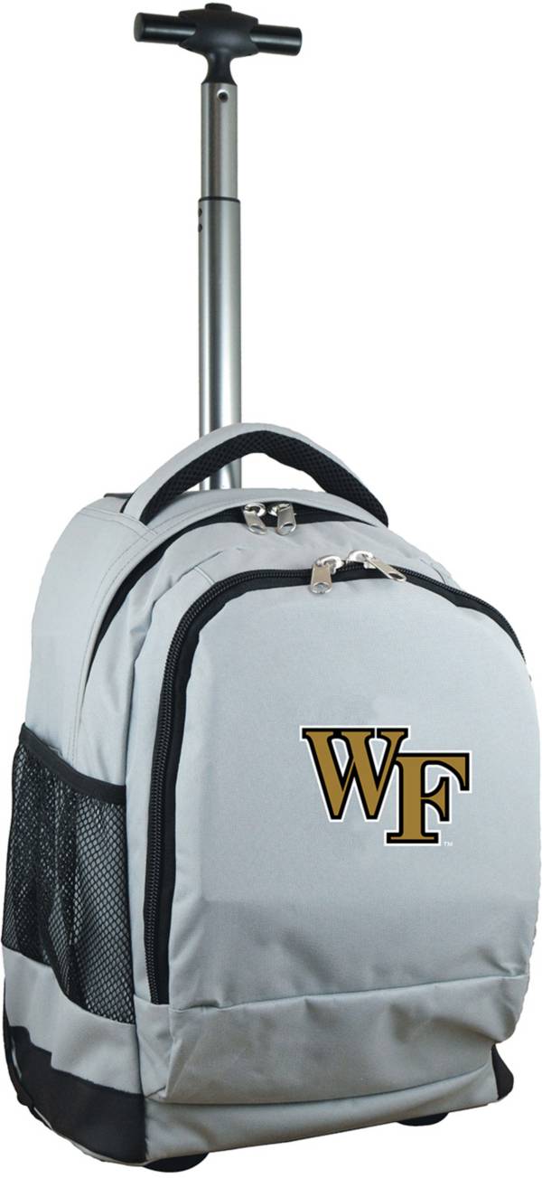 Mojo Wake Forest Demon Deacons Wheeled Premium Grey Backpack