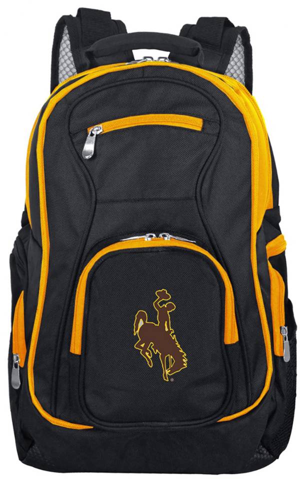 Mojo Wyoming Cowboys Colored Trim Laptop Backpack product image